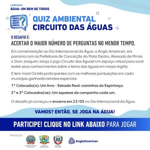 Read more about the article Quiz Ambiental Circuito das águas
