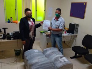 A Prefeitura Municipal de Dom Joaquim, agradece a Viação Serro pelas doações de cobertores e parceria.
