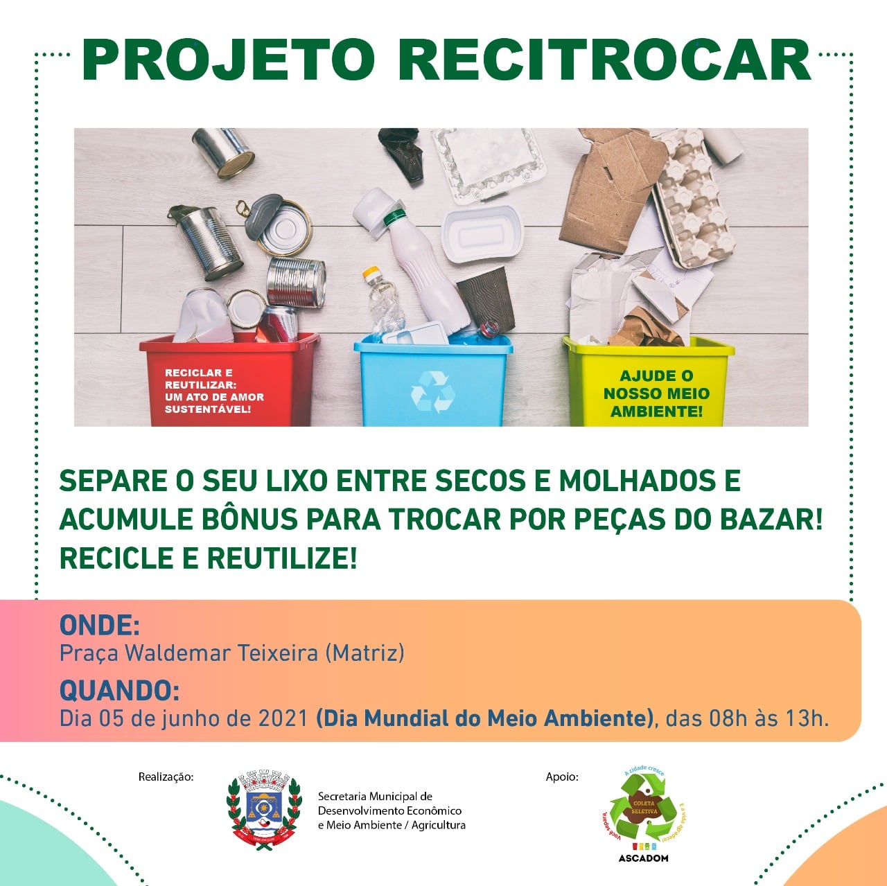 You are currently viewing PROJETO RECITROCAR