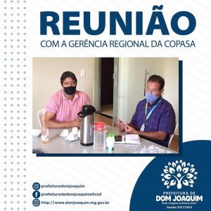 Read more about the article Reunião com a gerência regional da COPASA