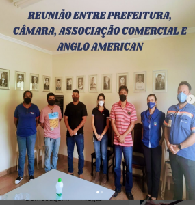 Read more about the article Reunião entre Prefeitura, Câmara, Associação Comercial e Anglo American