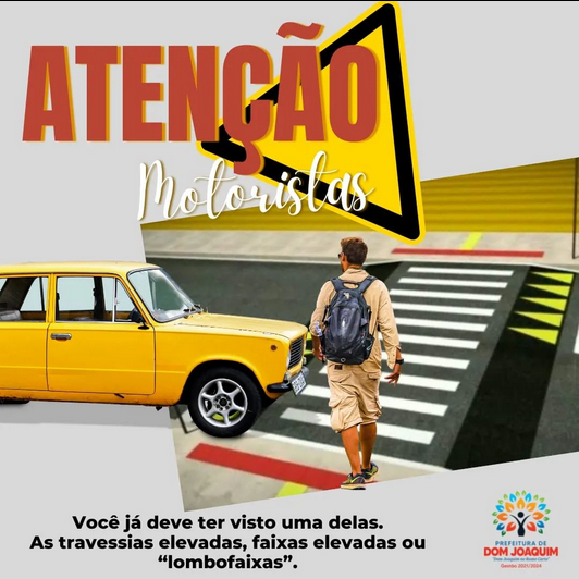 🚨Muitas cidades brasileiras adotam as faixas elevadas como item de segurança pelas ruas.