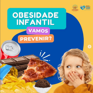 Read more about the article Obesidade Infantil é um assunto sério! Infelizmente o número de crianças e adolescentes com sobrepeso ou obesidade vem aumentando no Brasil e no mundo nas últimas décadas.
