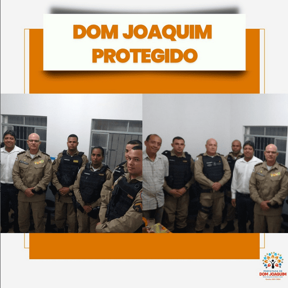 Read more about the article Visita do Coronel Coronel Luiz Marinho Cmt 14° RPM Curvelo MG, em nossa cidade a Prefeitura prezando pela segurança da nossa população.