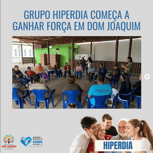 Read more about the article No dia 09-05 mais uma ação que voltou a ter espaço foi o grupo de Hipertensos e Diabéticos.