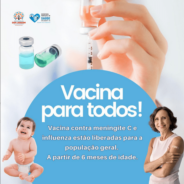 🚨Fique atento, vacina liberada para população! 🚨