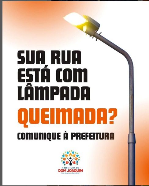 Você está visualizando atualmente A equipe de manutenção da iluminação pública, virá nos próximos dias.