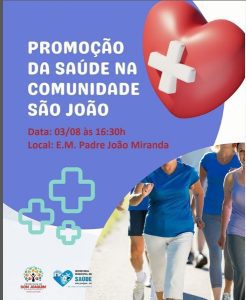 Read more about the article Hoje é dia de atividade física no São João! 🙌🏽