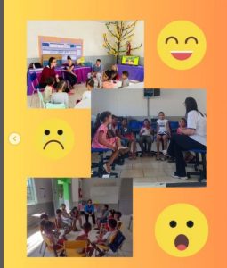 Read more about the article A Secretaria Municipal de Educação através da Psicóloga Monique Ribeiro realizou a atividade “oficina das emoções” com todos os alunos das escolas municipais rurais.