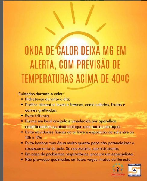 Read more about the article Onda de calor deixa MG em alerta.