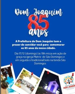 Read more about the article Dom Joaquim 85 anos.
