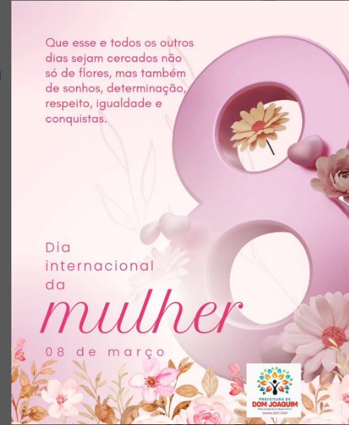 Read more about the article Dia internacional das mulheres…