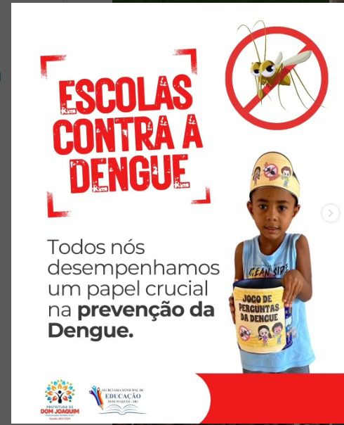 Todos nós desempenhamos um papel crucial na prevenção da Dengue…